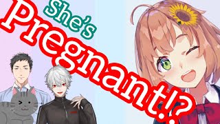 【Nijisanji】Nani!? She’s Pregnant?! What!?【Honma Himawari】VTuber sub