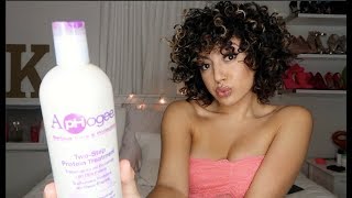 APHOGEE SAVED MY DAMAGED CURLY HAIR !!! BEFORE & AFTER #damagedhair #curlyhair