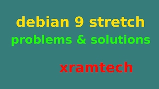 debian 9 stretch