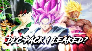 Dragon Ball FighterZ: DLC SEASON PASS PACK 1 Characters LEAKED? Goku Black & Broly Incoming!?!