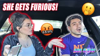 CALLING MY GIRLFRIEND ANOTHER GIRLS NAME PRANK!!! || Abe & Sav