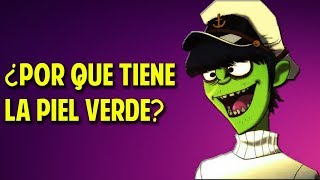¿Por qué Murdoc es verde? (Gorillaz)
