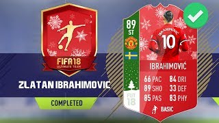 89 FUTMAS IBRAHIMOVIC SBC CHEAPEST SOLUTION Squad Builder Challenge Futmas Zlatan Cheap Way #FIFA18