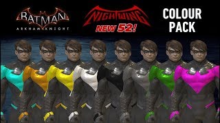 SKIN; Batman; Arkham Knight; New 52 Nightwing Colour Pack
