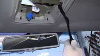 Разборка потолка на Skoda Yeti (Шкода Йети) шумоизоляция.