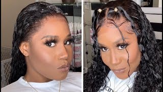 90’s Video Girl Curly Wig Install!? (Tuneful Hair)