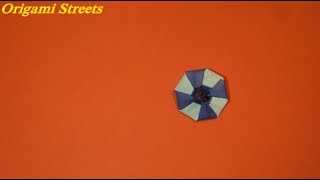 Как сделать юлу из бумаги. Оригами ИГРУШКА юла