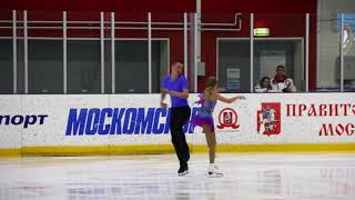 Полина НАЛЕЖИТОВА / Григорий ЗАБЕЛЛО, КП, Открытое первенство Москвы 2017