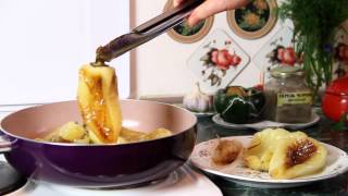 Как приготовить вкусный жареный болгарский  перец с чесноком