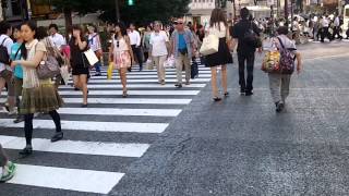Walking around Shibuya Tokyo Japan