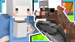 【 Minecraft | 工業鼠國 】#9 打造煉乳機?有工人幫我製作煉乳拉✌