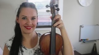 Double Stopping on the Violin