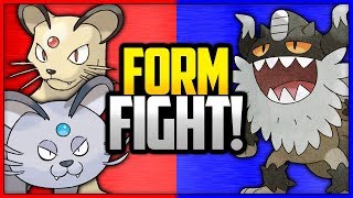 Persian vs Perrserker vs Alolan Persian | Pokemon Form Fight (Sword & Shield) [4K]