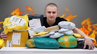 ОТКРЫВАЮ ГОРУ ПОСЫЛОК С ALIEXPRESS!