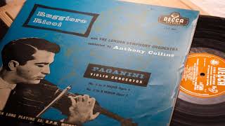 Paganini Violin Concerto No. 2  Ruggiero Ricci LSO Anthony Collins 1955