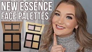 NEW Essence Face Palettes - Pure Nude Highlighter Palette & Sun Club Matt Bronzing Powder Palette