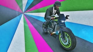 GTA V - O MELHOR SKILL TEST DE MOTO JA FEITO ATÉ AGORA