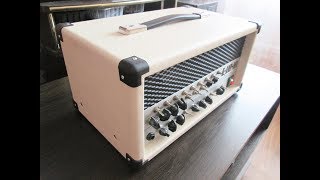 Самодельный гитарный ламповый усилитель Handmade guitar tube amplifier