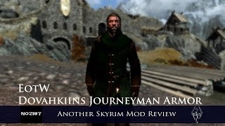 Another Skyrim Mod Review - EotW Dovahkiins Journeyman Armor by EcthelionOtW and the Team