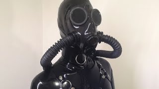 Heavy Rubber Look with Custom Gas Mask
