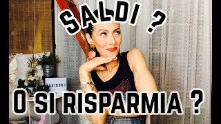 MINI HAUL SALDI, COSE DI CASA E CHIACCHIERE SU COME RISPARMIO !