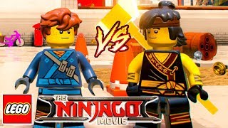 JAY VS COLE em The LEGO NINJAGO Movie Video Game