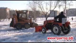 Отвал передний на трактор Уралец