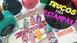 Trucos para Estampar Uñas