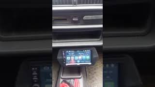 Установка 2 Din магнитолы Cyclon в ЗАЗ 1102 Таврия