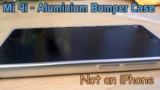 Xiaomi Mi 4i Aluminium Metal Frame Bumper Case