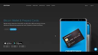 Cryptopay - افضل طريقة لشراء البيتكوين بعمولة منخفضة ـ مع بريبايد كارد لسحب الارباح