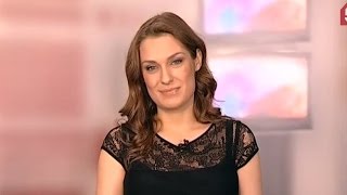 Актриса сериала "Последний мент" Виктория Корлякова в программе "Утро на 5", 28.10.15