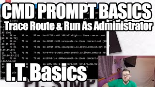 Trace Route and Run As Administrator - IT Basics