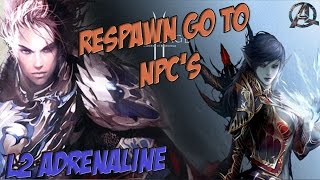 L2 ADRENALINE BOT - SCRIPT AUTO FARME + Respawn go to NPC's
