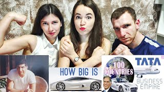 Tata's Business Empire (100 Countries) | Ratan Tata | How big is Tata? |#india #reaction