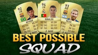 Fifa 17 Squad Builder: Best Possible Team (ft. Ronaldo, Messi & Co)