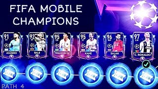CHAMPIONS PACKS IN FIFA MOBILE 19 ! How to Get Champion Masters Ronaldo,Bale,Salah and Aguero