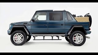 Гелендваген Майбах G 650 Landaulet в Африке. Оригинал от Мерседес