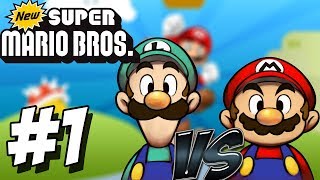 Super Mario Bros Nds co-op c/ Trainer Ep.1 - Que dificil !!!!!!