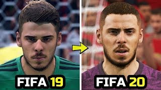 FIFA 20 - New Face & Kits - ( Dea Gea, Hazard, Lingard )