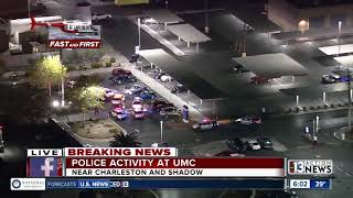 Police activity at University Medical Center