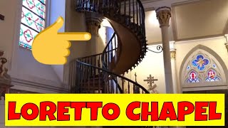 Loretto Chapel Miraculous Staircase Santa Fe New Mexico