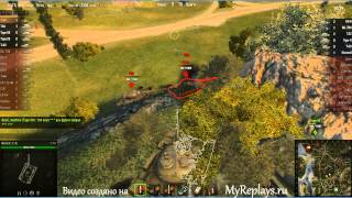 WOT: Рудники - Т-54 - 9 фрагов - Дозорный, Зах ...