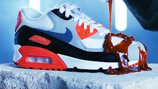 Nike 90s Infrared vs. Ketchup | Carbon Pro by Collonil