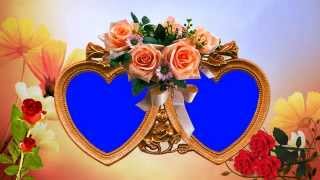 HD Free Wedding Love Frame Motion Background Video