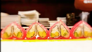 Sweet Heart Sushi Roll /寿司装盘摆盘技巧How to Make Sushi