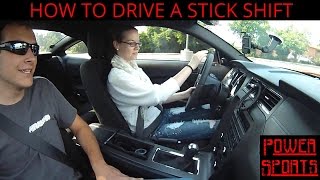 How To Drive A Manual (Stick Shift) (Standard) - Ford Mustang V6