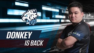 KLARIFIKASI DONKEY KEMBALI KE EVOS?????