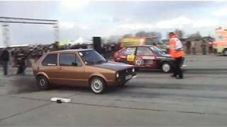 VW Polo Drag TDI vs Golf I.TDI Drag
