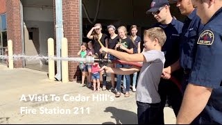 A Field Trip To Cedar Hill's Fire Station Number 211